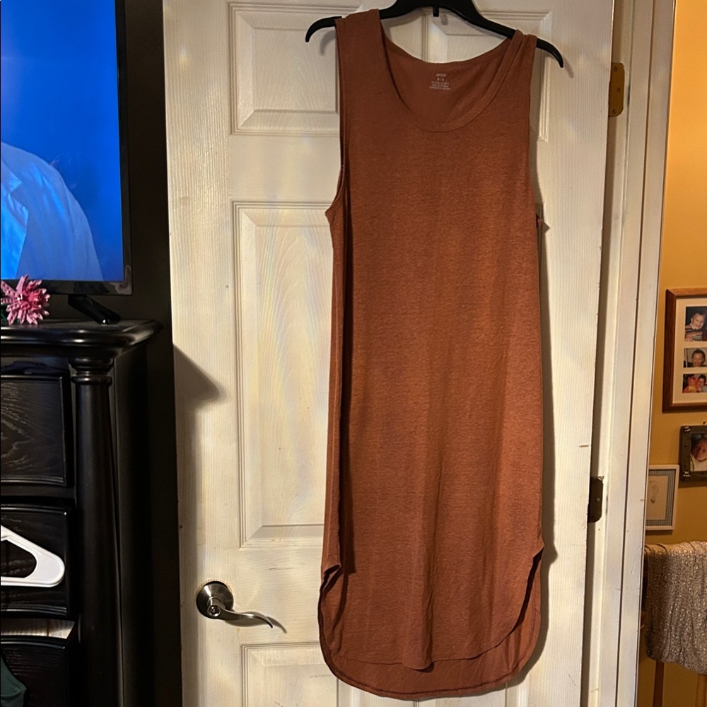 Aerie Warm Brown Dress
